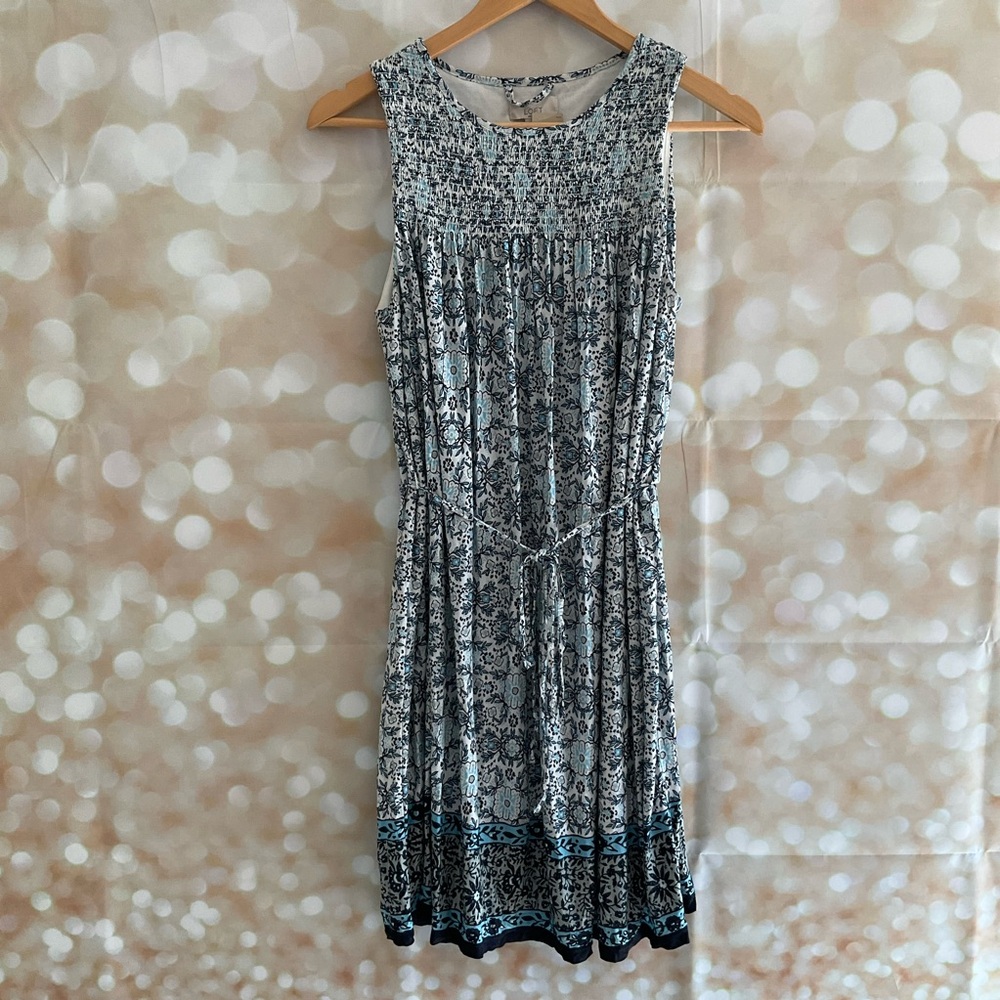 LOFT Blue Maternity Dress